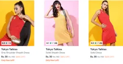 Tokyo Talkies Women Dress Starting @ ₹99