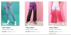 Tokyo Talkies Women Jeans Upto 90% OFF