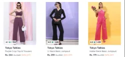 Tokyo Talkies Women jumpsuit uip to 90% DIscount 