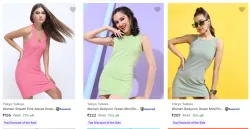 Tokyo Talkies  Women Length Dress  Starting @ ₹207