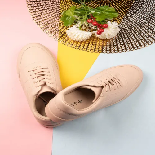 Image of Tokyo Talkies Women Pink Perforations Brogues