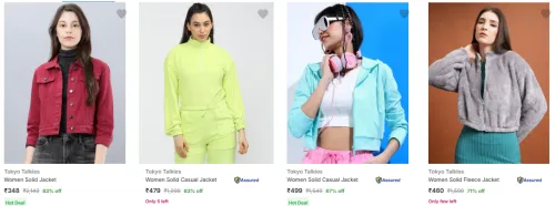 Image of Tokyo Talkies Women's Clothing Upto 83% Off