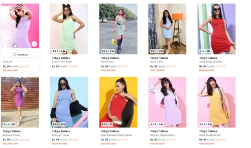 Image of Tokyo Talkies Women's Dresses 