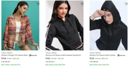 Tokyo Talkies Womens Sweatshirt Minimum 80% Discount
