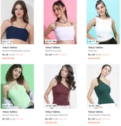 Tokyo Talkies Womens top Starting @ ₹89
