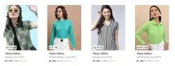 Tokyo Talkies Women Shirt Starting at ₹179