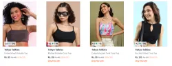 Tokyo Talkies Women tops Starting @ ₹85
