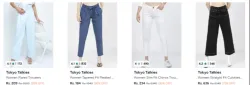 Tokyo Talkies Women trousers up to 90% Discount 