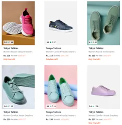 Tokyo Talkies Womens Casual Shoes @ Flat 89% Discount | Start ₹218