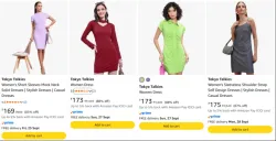Tokyo Talkies Women's Dress at minimum 80% Discount