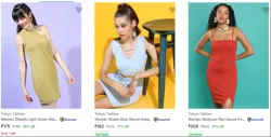 Tokyo Talkies Womens Dresses Starting @ ₹175