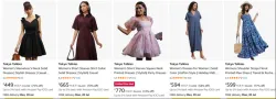 Tokyo Talkies Womens Dresses up to 77%Discount 
