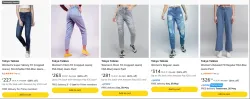 Tokyo Talkies Womens Jeans at minimum 80% Discount