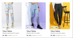  Tokyo Talkies Womens jeans Starting at ₹189