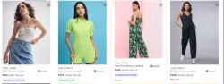 Tokyo Talkies Womens Jumpsuits at minimum 70% Discount