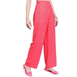 Tokyo Talkies Women's Regular Fit Parallel Trousers | Mid-Rise