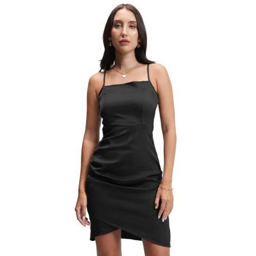 Image of Tokyo Talkies Women's Shoulder Straps Dress 