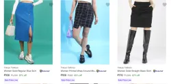Tokyo Talkies Womens Skirts upto 87% Discount