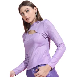 Tokyo Talkies Womens Solid Regular Fit Tops