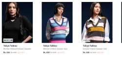 Tokyo Talkies Womens Sweaters at minimum 80% Discount