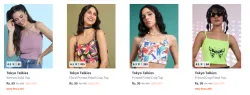 Tokyo Talkies Womens Tops starting at ₹99