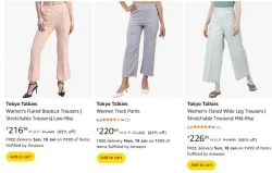 Tokyo Talkies Womens Trouser From ₹216