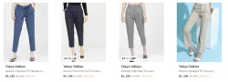 Tokyo Talkies Womens Trousers upto 90% Discount