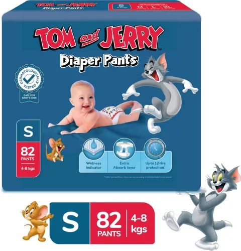 Image of Tom & Jerry Diaper Pants S 82pcs