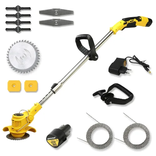 Image of Tomahawk TCBC-12 12V Cordless Brush Cutter, Brushless Motor