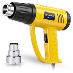TOMAHAWK T4000 Variable Temperature(190°C-700°C) Heat Gun With Nozzle – 2000W Professional Plastic Heat Gun – 2-Speed He