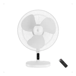tomberg Renesa 400mm Table Fan (Snow White)