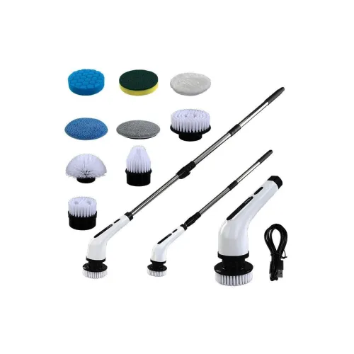 Image of TOMdoxx Electric Spin Scrubber 9-in-1 Rechargeable Cleaning Brush