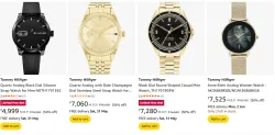 Tommy Hilfiger Analog Watch Minimum 50% Discount