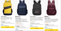 Tommy hilfiger backpacks up to 72% Discount