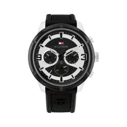 Tommy Hilfiger Black Dial Analog Watch for Men