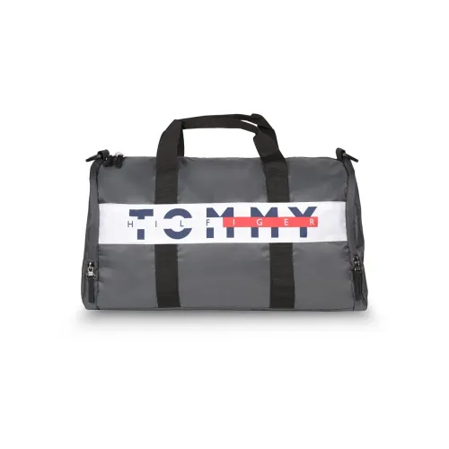 Image of Tommy Hilfiger Callan Men Polyester Gym Bag Super Grey