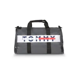 Tommy Hilfiger Callan Men Polyester Gym Bag Super Grey