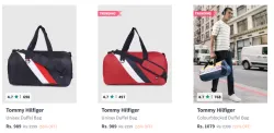 Tommy Hilfiger Duffel Bag Starts @989