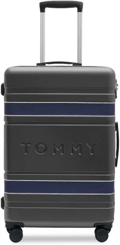Image of Tommy Hilfiger Las Vegas 67cm Check-in Suitcase (Grey)