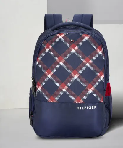 Image of TOMMY HILFIGER Medium 28 L Laptop Backpack Alps (Blue, Red, White)