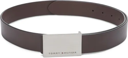 Image of TOMMY HILFIGER Men Casual Brown Genuine Leather Belt