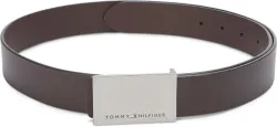 TOMMY HILFIGER Men Casual Brown Genuine Leather Belt