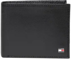 TOMMY HILFIGER Men Casual, Formal Black Genuine Leather Wallet - Regular Size