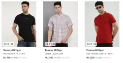 Tommy Hilfiger Men Fashion Shirt Minimum 60% Discount