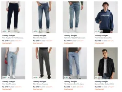 Tommy Hilfiger mens Clothing at minimum 70% Discount