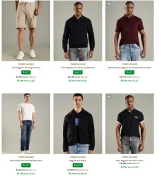 Tommy Hilfiger Mens Cloths up to 50% Discount