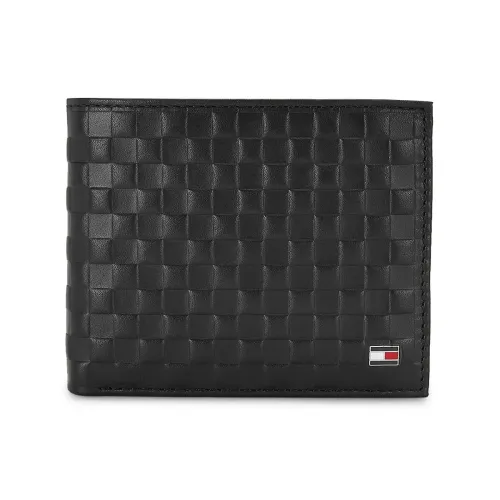 Image of Tommy Hilfiger Men's Global Coin Wallet Castell- Black