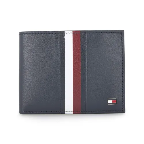 Image of Tommy Hilfiger Men's Passcase Wallet Rane - Navy | 2 Compartments