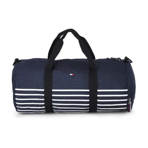 Image of Tommy Hilfiger Polyester 53 cms Navy Gym Shoulder Bag (TH/RAPHAEL08)