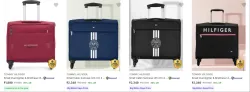 Tommy Hilfiger Suitcases at minimum 70% Discount
